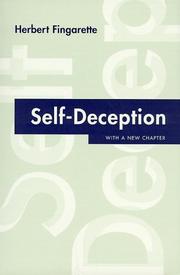 Cover of: Self-deception