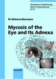 Mycosis of the eye and its adnexa