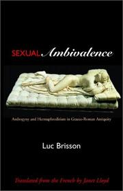 Cover of: Sexual ambivalence by Luc Brisson