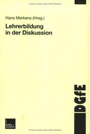 Cover of: Lehrerbildung in der Diskussion