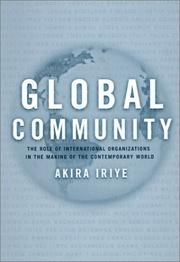 Cover of: Global Community by Akira Iriye
