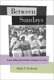 Cover of: Between Sundays by Marla F. Frederick