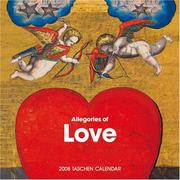 Cover of: Allegories of Love 2008 Calendar (2008 Wall Calendar)