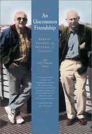 Cover of: An Uncommon Friendship: From Opposite Sides of the Holocaust