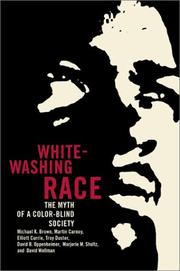 Cover of: Whitewashing Race: The Myth of a Color-Blind Society (George Gund Foundation Book in African American Studies)