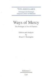 Ways of mercy : the prologue of Ivo of Chartres : Edition and analysis