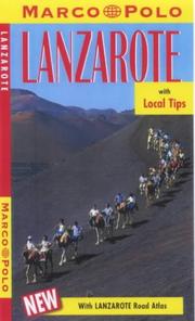 Lanzarote : with local tips