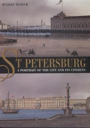 Cover of: St Petersburg: A Portrait Of The City And Its Citizens