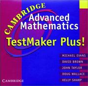 Cambridge advanced mathematics testmaker plus!