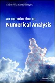 An introduction to numerical analysis