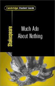 Cover of: Cambridge Student Guide to Much Ado About Nothing (Cambridge Student Guides)