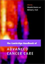 Handbook of advanced cancer care