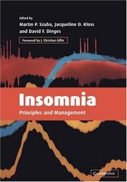 Insomnia : principles and management