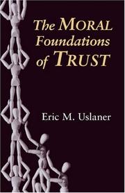 Cover of: The Moral Foundations of Trust