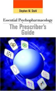 Essential psychopharmacology : the prescriber's guide