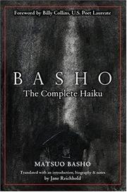 Cover of: Basho: The Complete Haiku