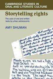 Cover of: Storytelling Rights by Amy Shuman