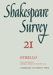 Shakespeare survey : an annual survey of Shakespearian study & production. 21