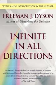 Cover of: Infinite in all directions: Gifford lectures given at Aberdeen, Scotland, April-November 1985