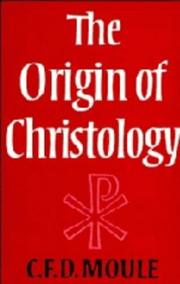 The origin of Christology