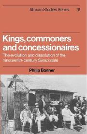 Kings, commoners, and concessionaires by P. L. Bonner