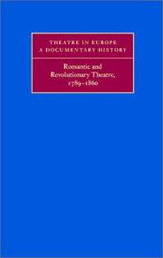 Romantic and revolutionary theatre, 1789-1860