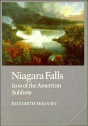 Cover of: Niagara Falls by Elizabeth R. McKinsey