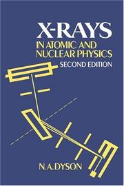 X-rays in atomic and nuclear physics
