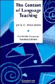 The context of language teaching