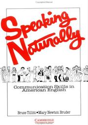 Cover of: Speaking naturally by Bruce Tillitt