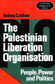 Cover of: The Palestinian Liberation Organisation: people, power, and politics
