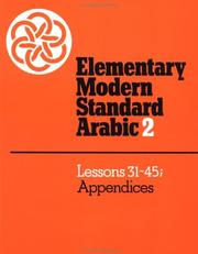 Cover of: Elementary modern standard Arabic