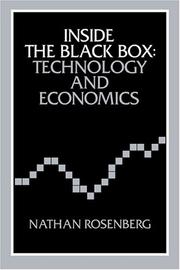 Cover of: Inside the black box: technology and economics