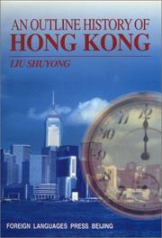 Cover of: An Outline History of Hong Kong