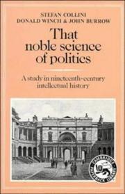 Cover of: Noble Science and Politics