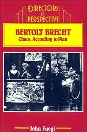Cover of: Bertolt Brecht: chaos, according to plan