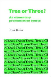 Tree or three? : an elementary pronunciation course