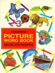 Learners picture book word book : English with phonetics