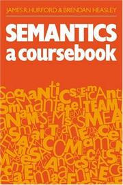 Cover of: Semantics: a coursebook