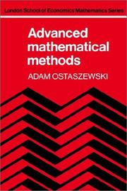 Advanced mathematical methods