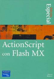 Cover of: ActionScript Con Flash MX - Edicion Especial