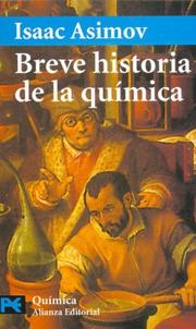 Book: Breve historia de la quÃ­mica By Isaac Asimov