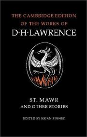 Cover of: St. Mawr and other stories
