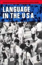 Cover of: Language in the USA