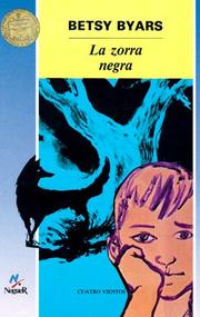 Cover of: La Zorra Negra by Betsy Cromer Byars, Giovanni Mion