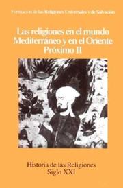 Cover of: Historia de Las Religiones V.6 Las Religiones En El Mundo Mediterraneo y En El Oriente Proximo II
