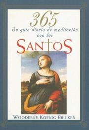 Cover of: santoral 365 santos: sepa a quien pedirle