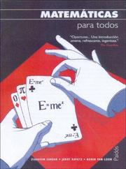Cover of: Matematicas Para Todos/ Introducing ... Mathematics (Para Todos / for Everyone)