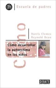 Cover of: Como Desarrollar La Autoestima En Los Ninos