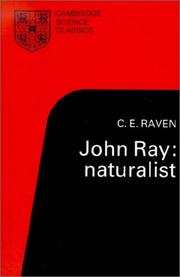 Cover of: John Ray, naturalist: his life and works